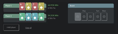 Pot Limit Omaha (PLO) Odds Calculator .